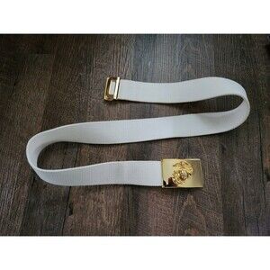 USMC 42" White Dress Uniform Belt 14-95